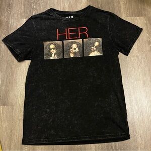 H.E.R. Tour Black Graphic Band T-Shirt, R&B, Hip Hop, Music, Retro, Edgy